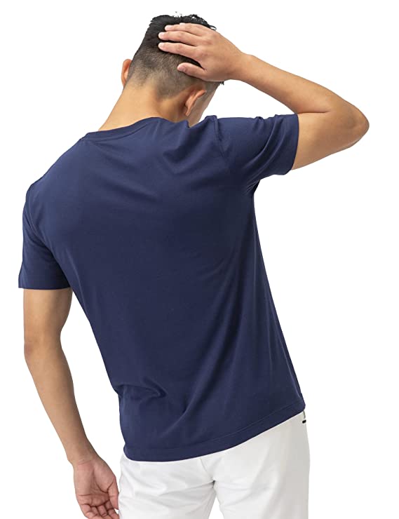 Seasons Blue Solid T-Shirt - Fashion Greet Seasons Blue Solid T-Shirt - Fashion Greet