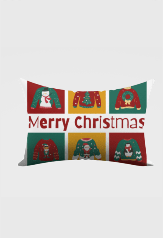 Pillow Cover – Merry Christmas RGB Shirts pattern - Fashion Greet Pillow Cover – Merry Christmas RGB Shirts pattern - Fashion Greet