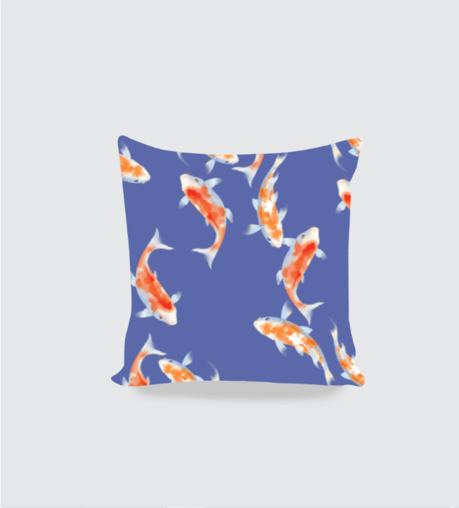 Cushion Cover – Fish Pattern - Fashion Greet