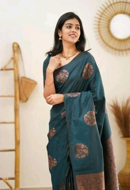 Charvi Drishya Banarasi Silk Multi Sarees - Multi color