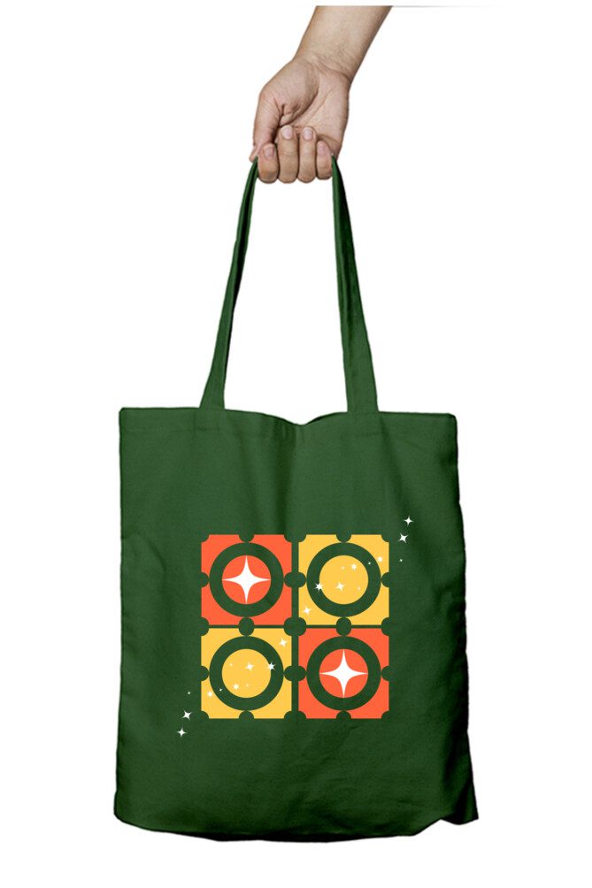 Tote bag with zipper – Modern Aesthetic Sparkle - Fashion Greet