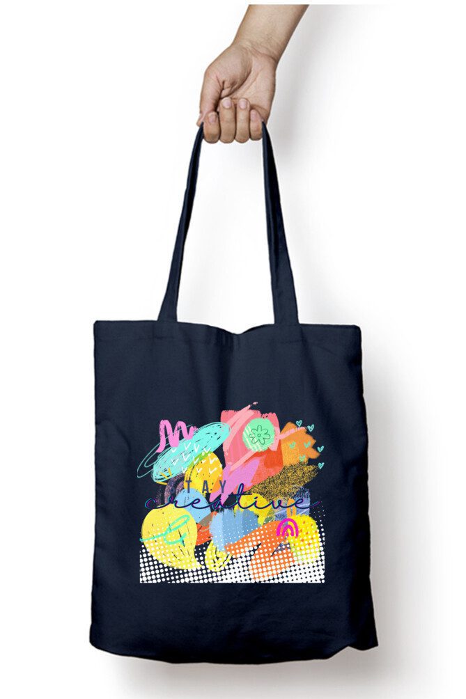 Stay Creative themed tote bag - Fashion Greet