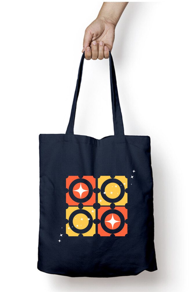 Tote bag with zipper – Modern Aesthetic Sparkle - Fashion Greet