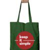 Tote Bag with Zipper – Keep It Simple - Fashion Greet