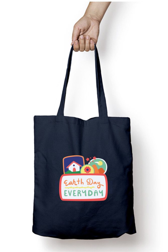 Tote Bag with Zipper – Earth Day Everyday - Fashion Greet