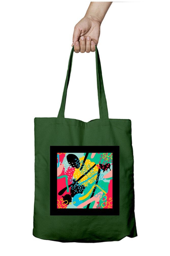 Colorful Abstract Style Tote Bag - Fashion Greet