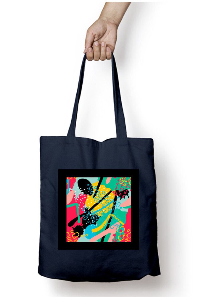 Colorful Abstract Style Tote Bag - Fashion Greet