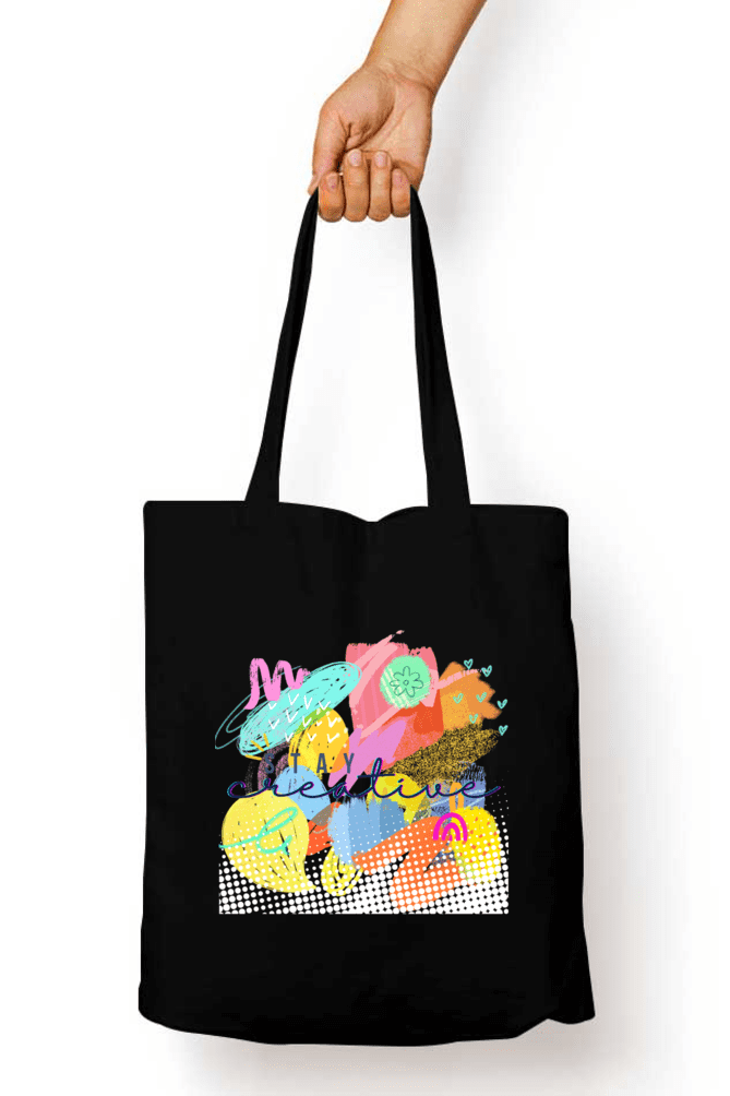 Stay Creative themed tote bag - Fashion Greet
