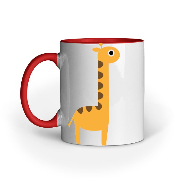 Cute Giraffe – Ceramic Mug - Fashion Greet
