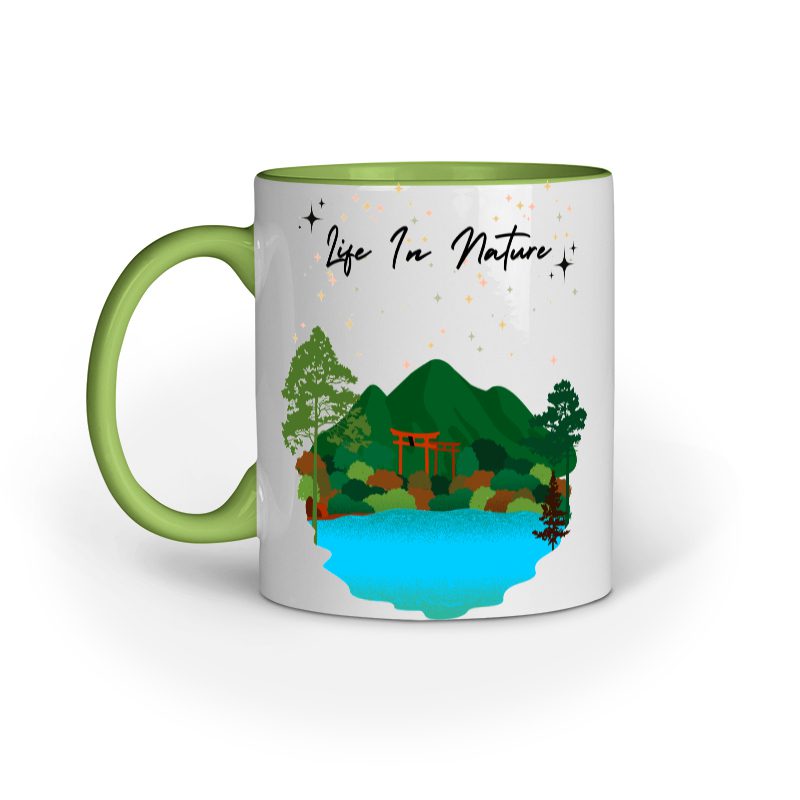 Life In Nature – Ceramic Mug - Fashion Greet Life In Nature – Ceramic Mug - Fashion Greet
