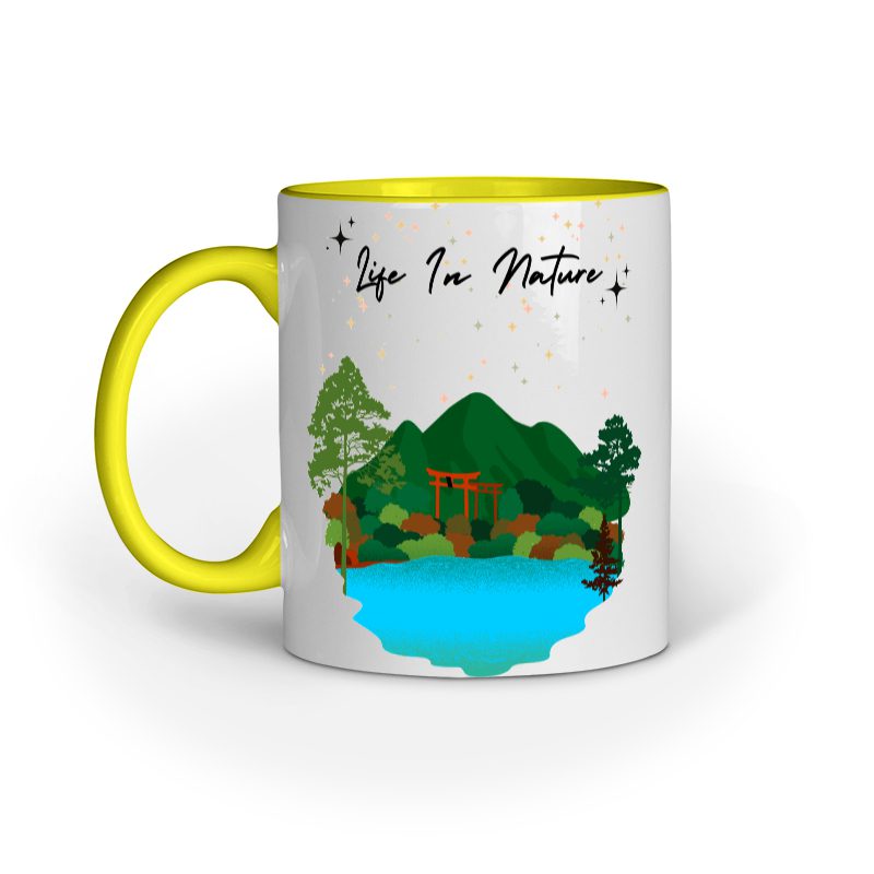 Life In Nature – Ceramic Mug - Fashion Greet Life In Nature – Ceramic Mug - Fashion Greet