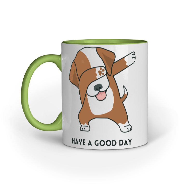 Dog’s Have a Good Day Wish – Ceramaic Mug - Fashion Greet