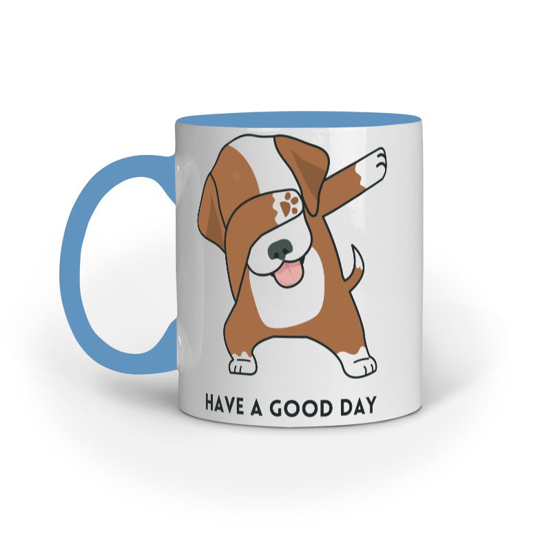 Dog’s Have a Good Day Wish – Ceramaic Mug - Fashion Greet