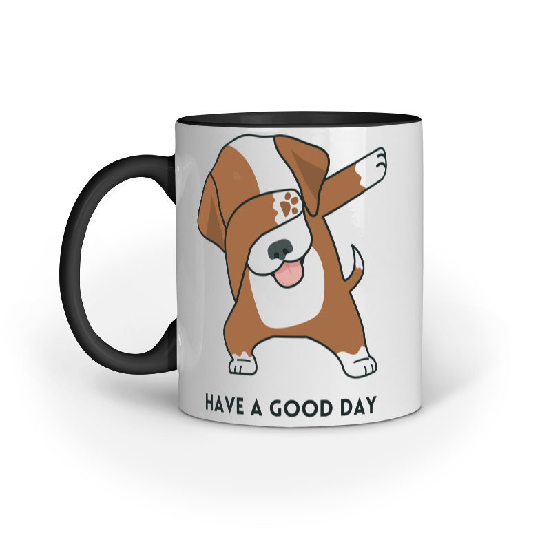 Dog’s Have a Good Day Wish – Ceramaic Mug - Fashion Greet