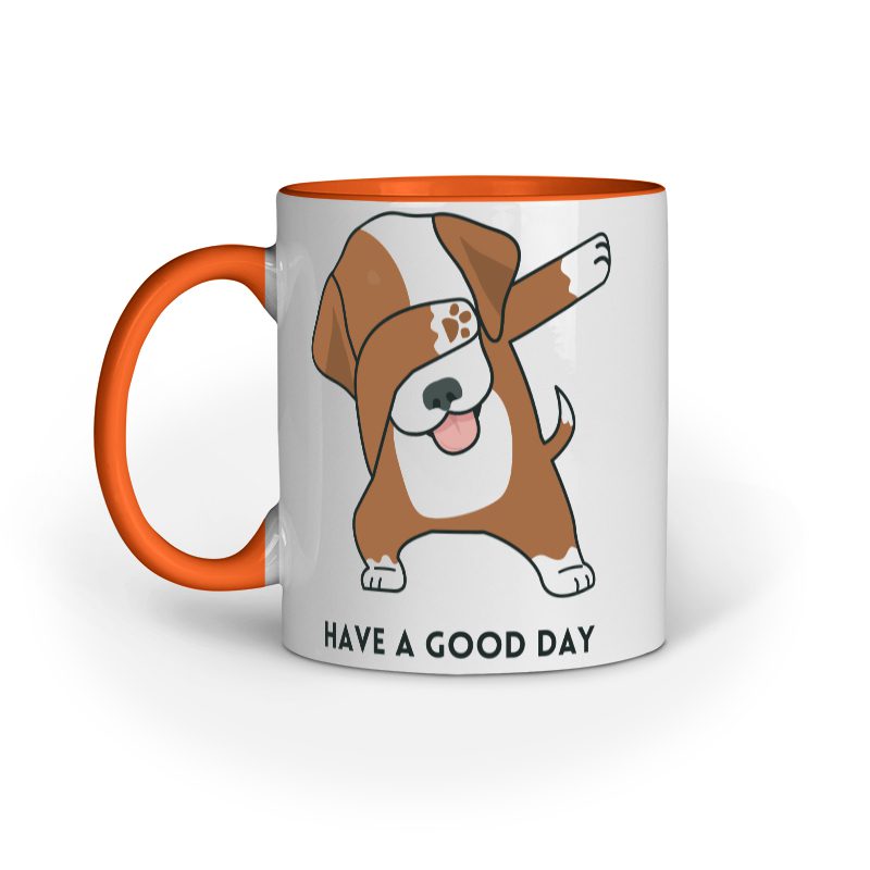 Dog’s Have a Good Day Wish – Ceramaic Mug - Fashion Greet