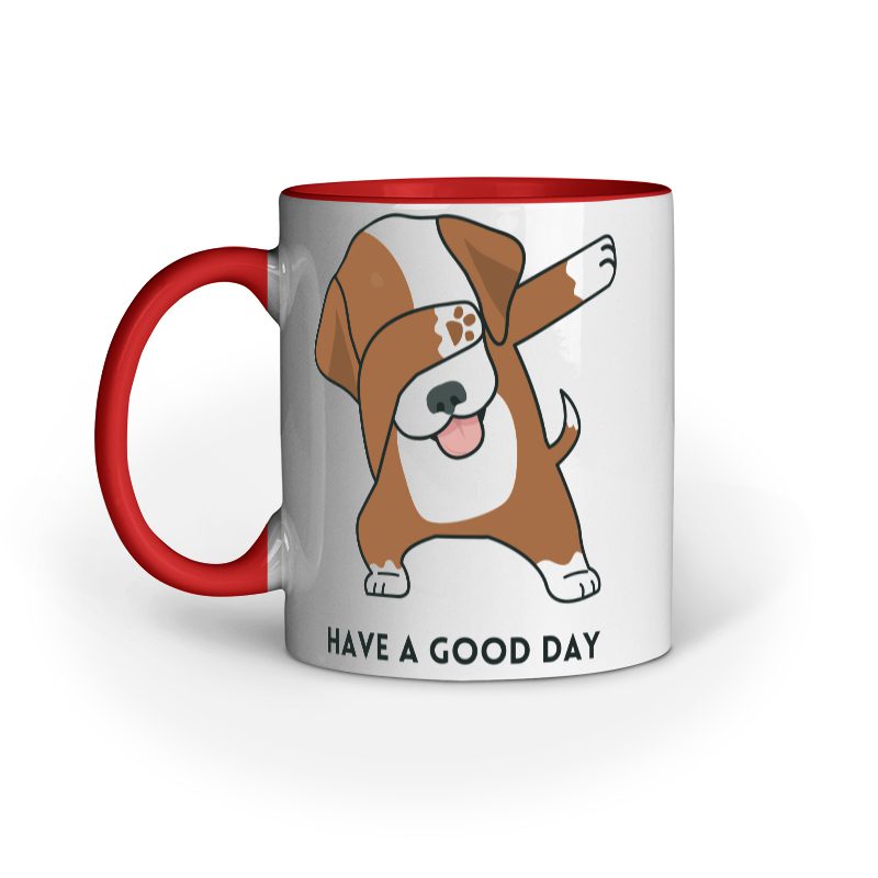 Dog’s Have a Good Day Wish – Ceramaic Mug - Fashion Greet