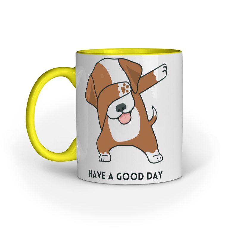 Dog’s Have a Good Day Wish – Ceramaic Mug - Fashion Greet
