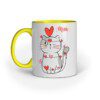 Cute Cat Valentine’s Day – Ceramic Mug - Fashion Greet