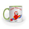 Enjoy Your Life Playful Bird – Ceramic Mug - Fashion Greet Enjoy Your Life Playful Bird – Ceramic Mug - Fashion Greet