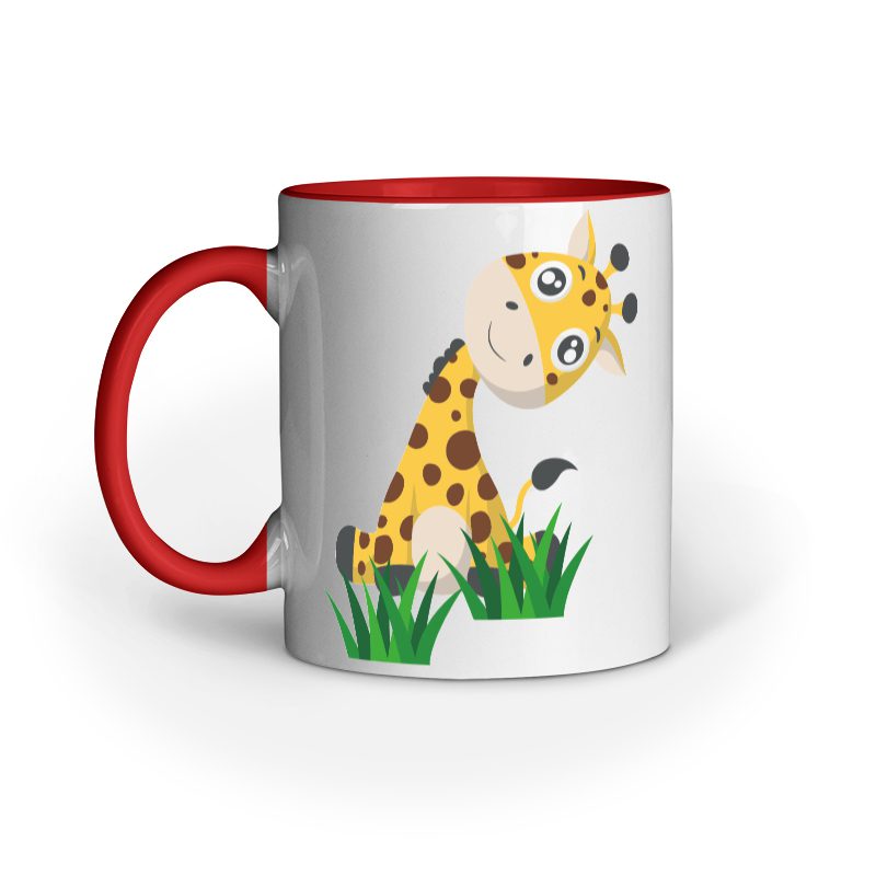 Stylish giraffe – Ceramic mug - Fashion Greet
