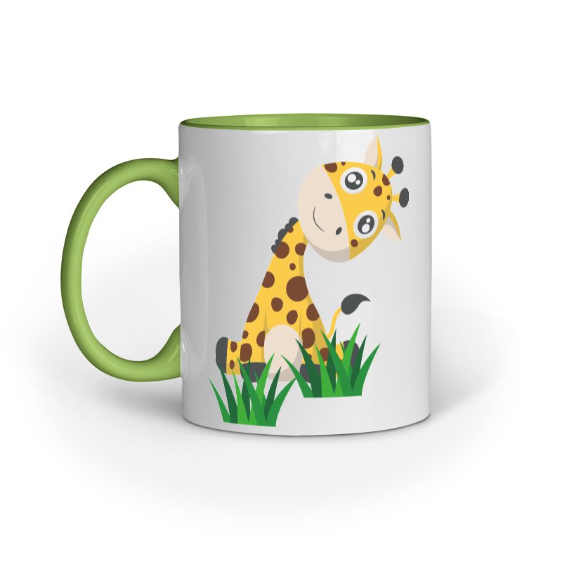 Stylish giraffe – Ceramic mug - Fashion Greet