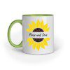 Peace and Love – Ceramic Mug - Fashion Greet Peace and Love – Ceramic Mug - Fashion Greet