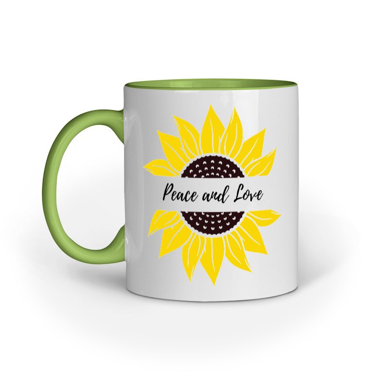 Peace and Love – Ceramic Mug - Fashion Greet Peace and Love – Ceramic Mug - Fashion Greet