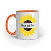 Peace and Love – Ceramic Mug - Fashion Greet Peace and Love – Ceramic Mug - Fashion Greet
