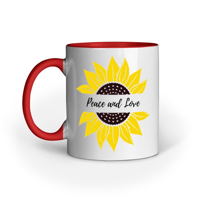 Peace and Love – Ceramic Mug - Fashion Greet Peace and Love – Ceramic Mug - Fashion Greet