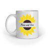 Peace and Love – Ceramic Mug - Fashion Greet Peace and Love – Ceramic Mug - Fashion Greet