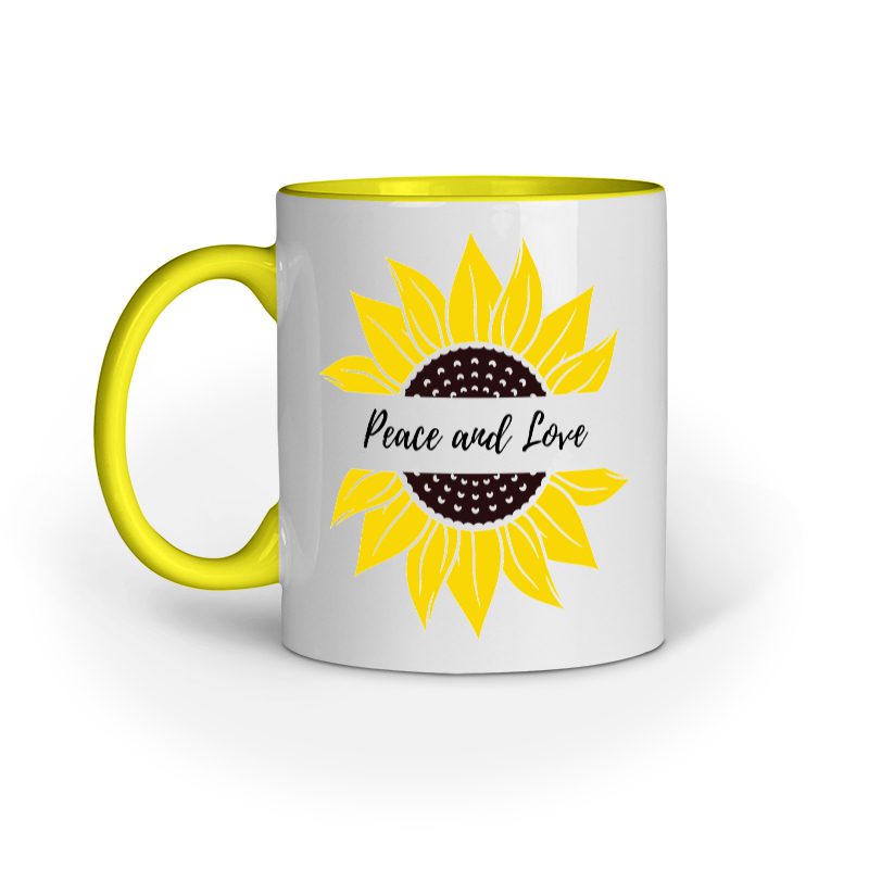 Peace and Love – Ceramic Mug - Fashion Greet Peace and Love – Ceramic Mug - Fashion Greet