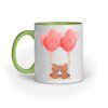 Cute Cubs with Balloons – printed Ceramic Mugs - Fashion Greet