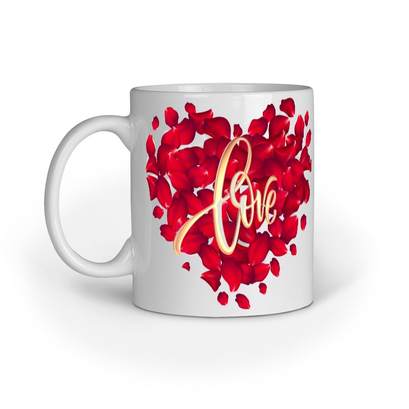 Red Gold Valentine’s Day – Ceramic Mug - Fashion Greet Red Gold Valentine’s Day – Ceramic Mug - Fashion Greet