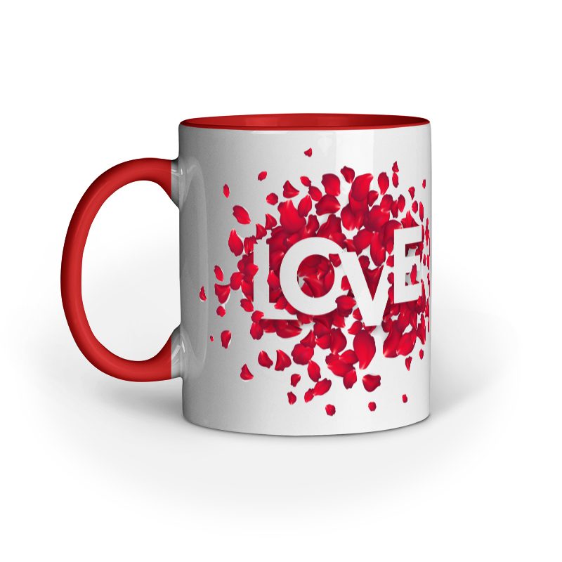Red White Illustrated Love Valentine’s Day – Ceramic Mug - Fashion Greet Red White Illustrated Love Valentine’s Day – Ceramic Mug - Fashion Greet