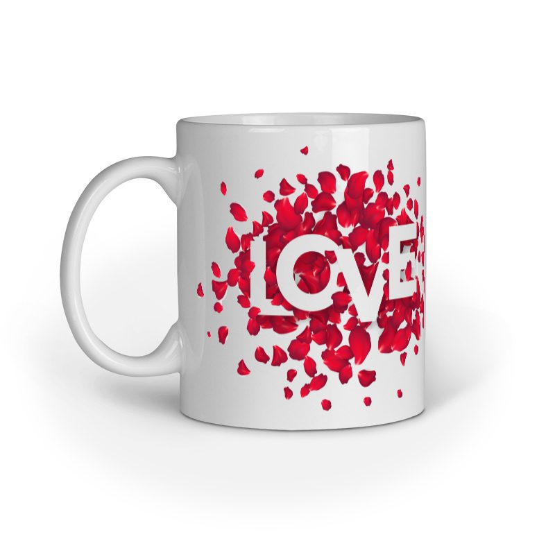 Red White Illustrated Love Valentine’s Day – Ceramic Mug - Fashion Greet Red White Illustrated Love Valentine’s Day – Ceramic Mug - Fashion Greet