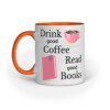 Good Coffee and Good Books – Ceramic Mug - Fashion Greet