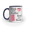 Good Coffee and Good Books – Ceramic Mug - Fashion Greet