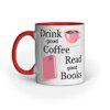Good Coffee and Good Books – Ceramic Mug - Fashion Greet