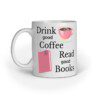Good Coffee and Good Books – Ceramic Mug - Fashion Greet