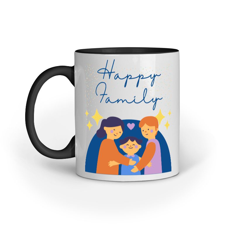 Modern Happy Family – Ceramic Mug - Fashion Greet