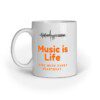 Music Is Life – Ceramic Mug - Fashion Greet