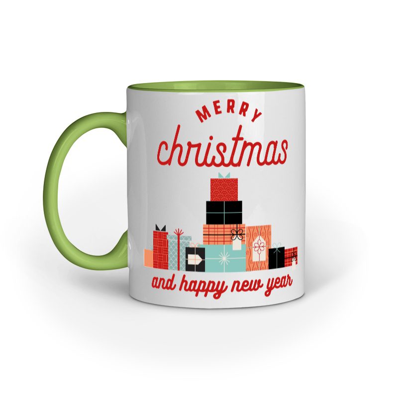 Happy Christmas and New Year – Ceramic Mug - Fashion Greet