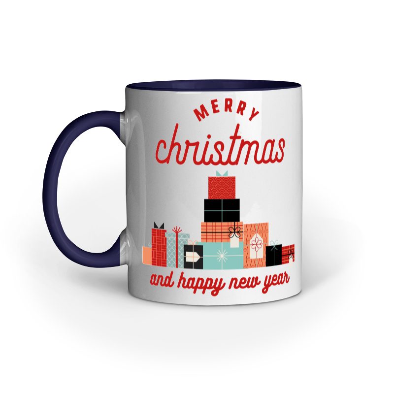 Happy Christmas and New Year – Ceramic Mug - Fashion Greet
