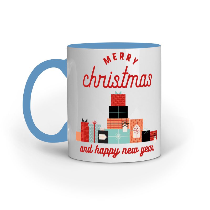 Happy Christmas and New Year – Ceramic Mug - Fashion Greet