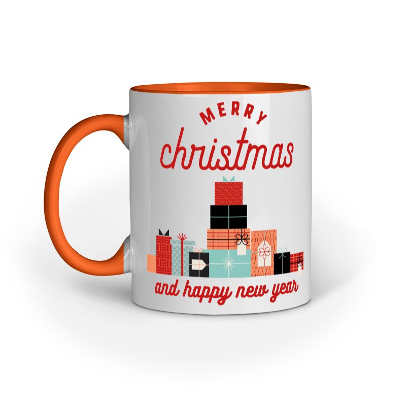 Happy Christmas and New Year – Ceramic Mug - Fashion Greet