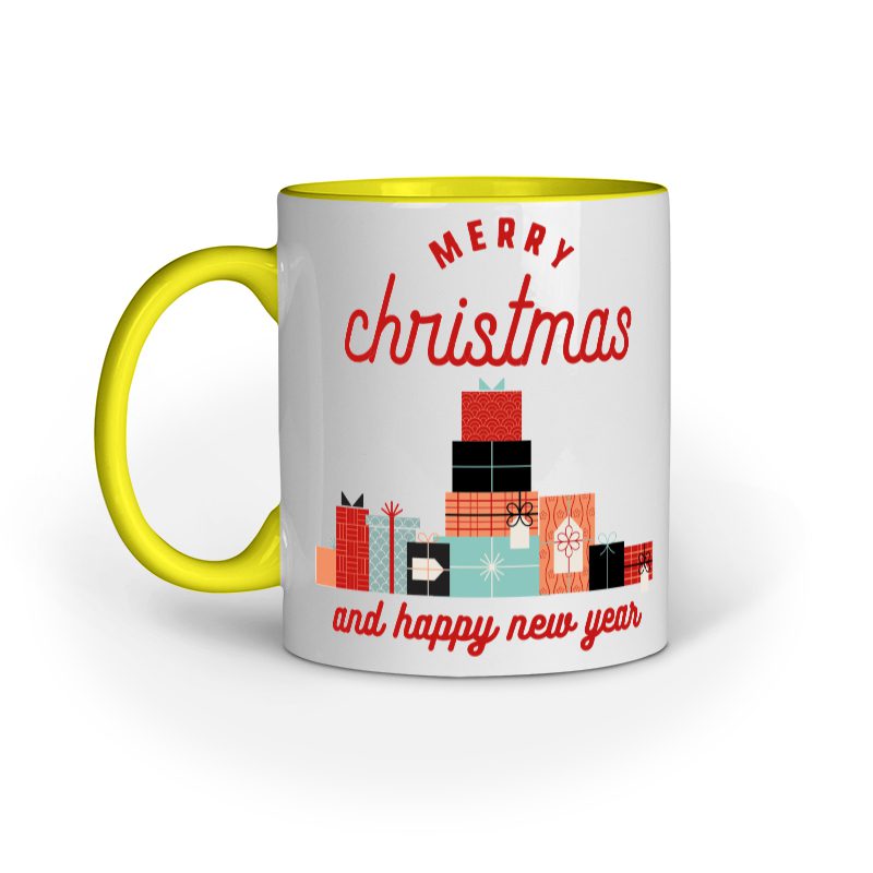 Happy Christmas and New Year – Ceramic Mug - Fashion Greet