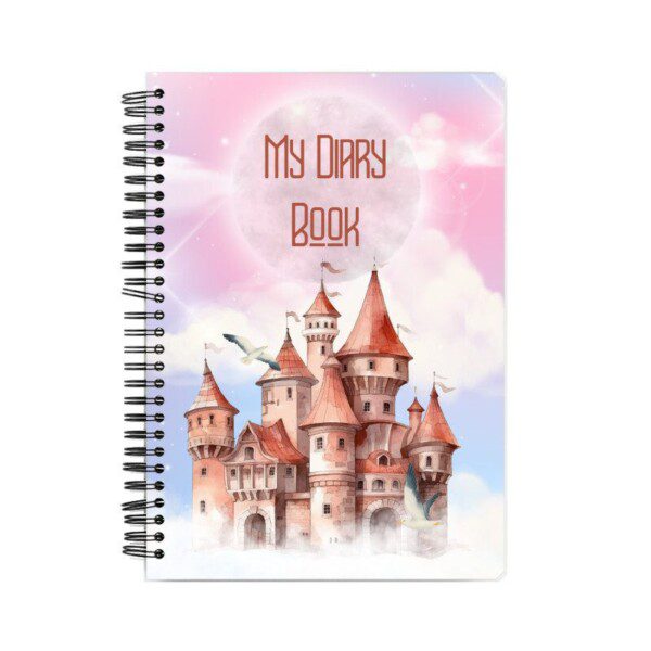 Notebook - My Diary Book with Castle theme