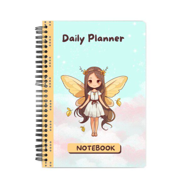 Notebook with Daily Planner Digital Cover