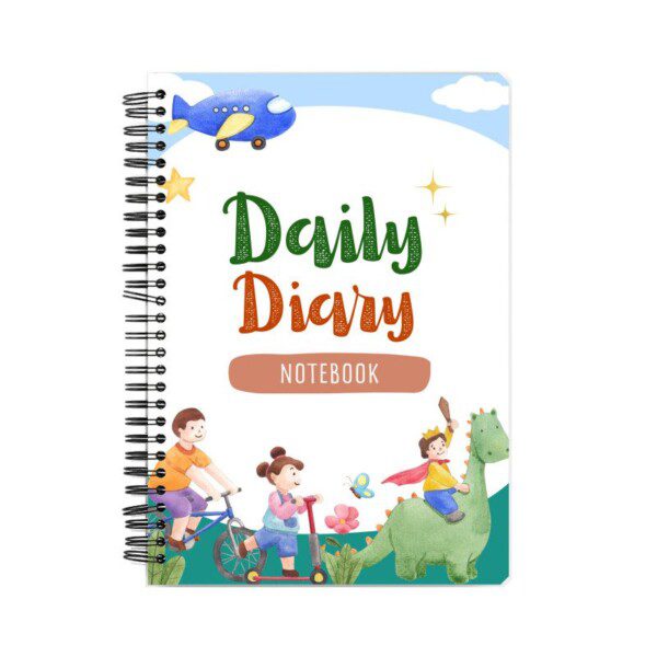 Notebook with Daily Diary Cover