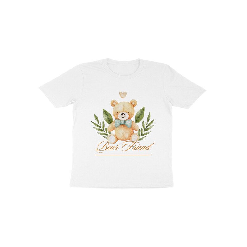 Toddler’s T-Shirt – Best Friend Teddy Bear - Fashion Greet